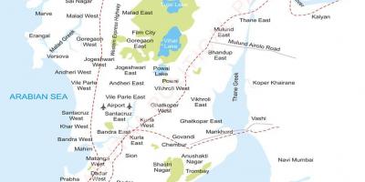 Bombay staten kart